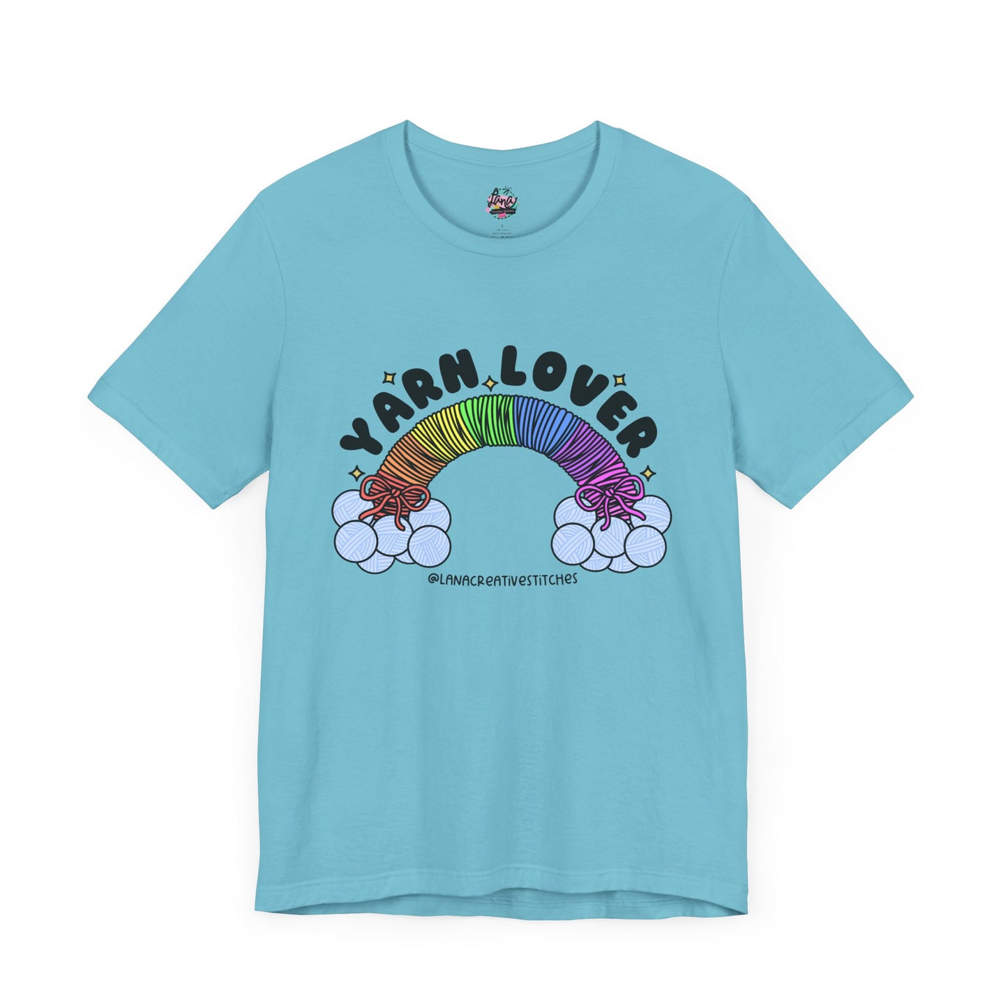 Unisex Jersey Short Sleeve Tee yarn lover tee, cotton tee, crew neck, shirt for her