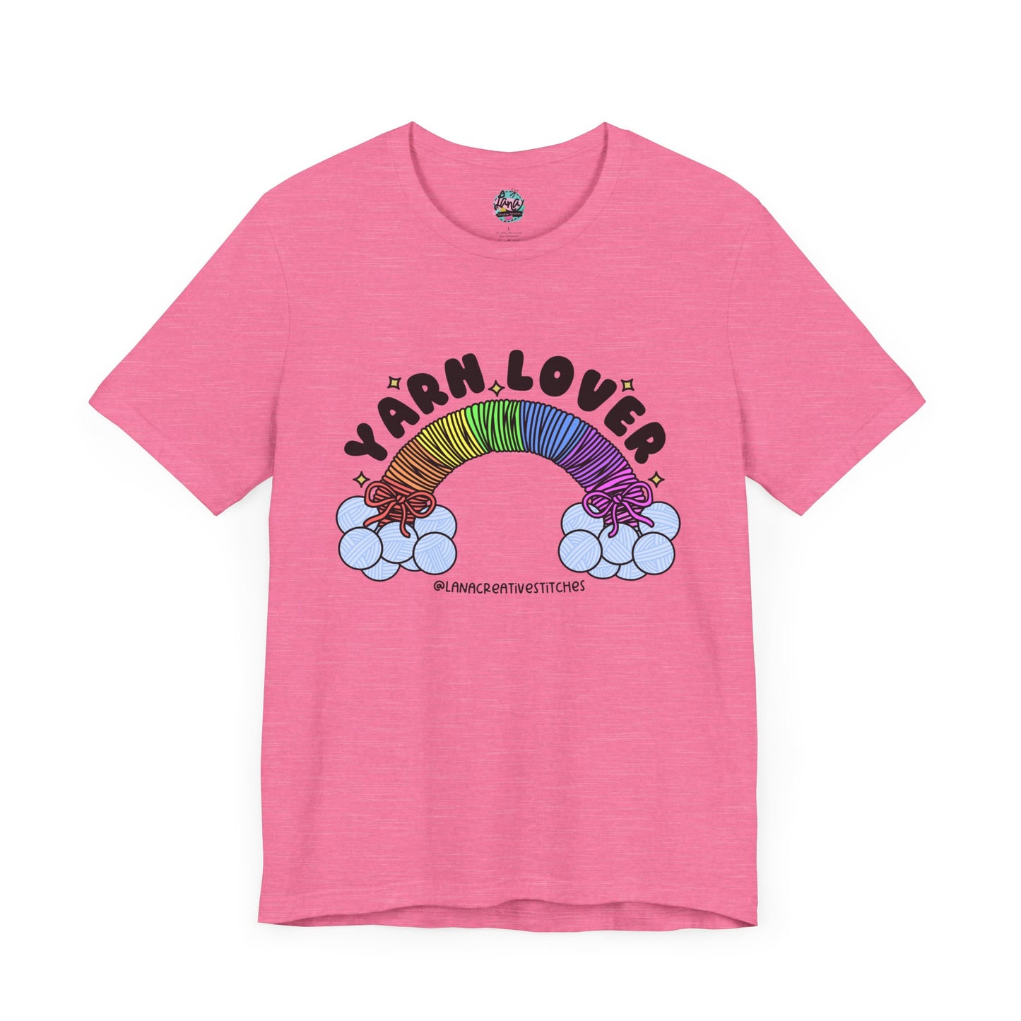 Unisex Jersey Short Sleeve Tee yarn lover tee, cotton tee, crew neck, shirt for her