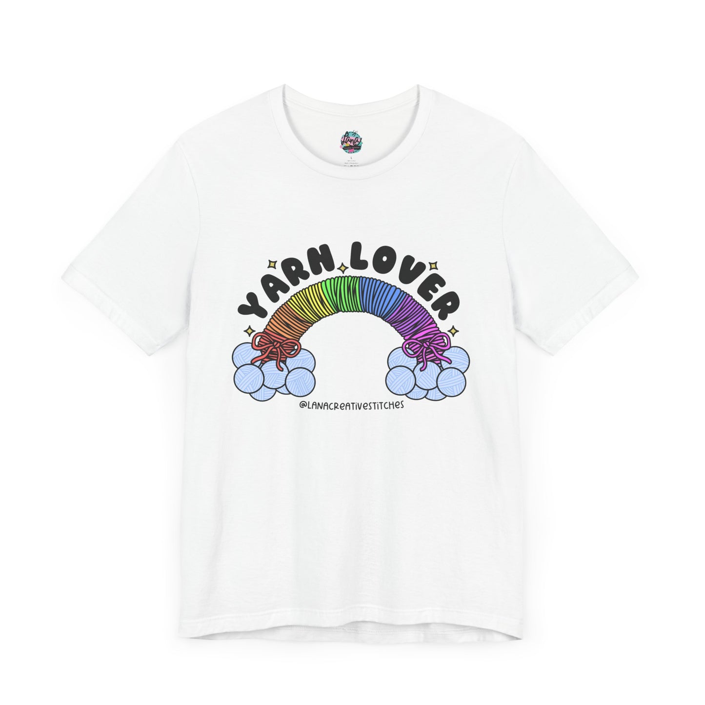 Unisex Jersey Short Sleeve Tee yarn lover tee, cotton tee, crew neck, shirt for her