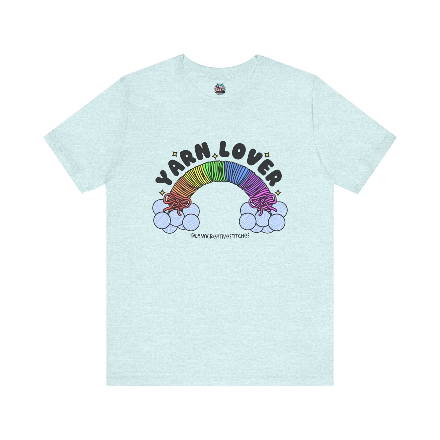 Unisex Jersey Short Sleeve Tee yarn lover tee, cotton tee, crew neck, shirt for her