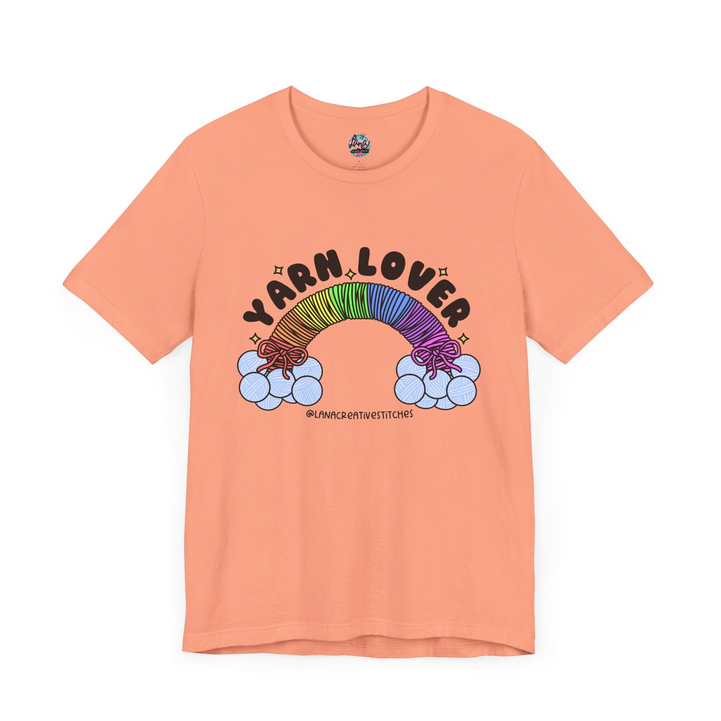 Unisex Jersey Short Sleeve Tee yarn lover tee, cotton tee, crew neck, shirt for her