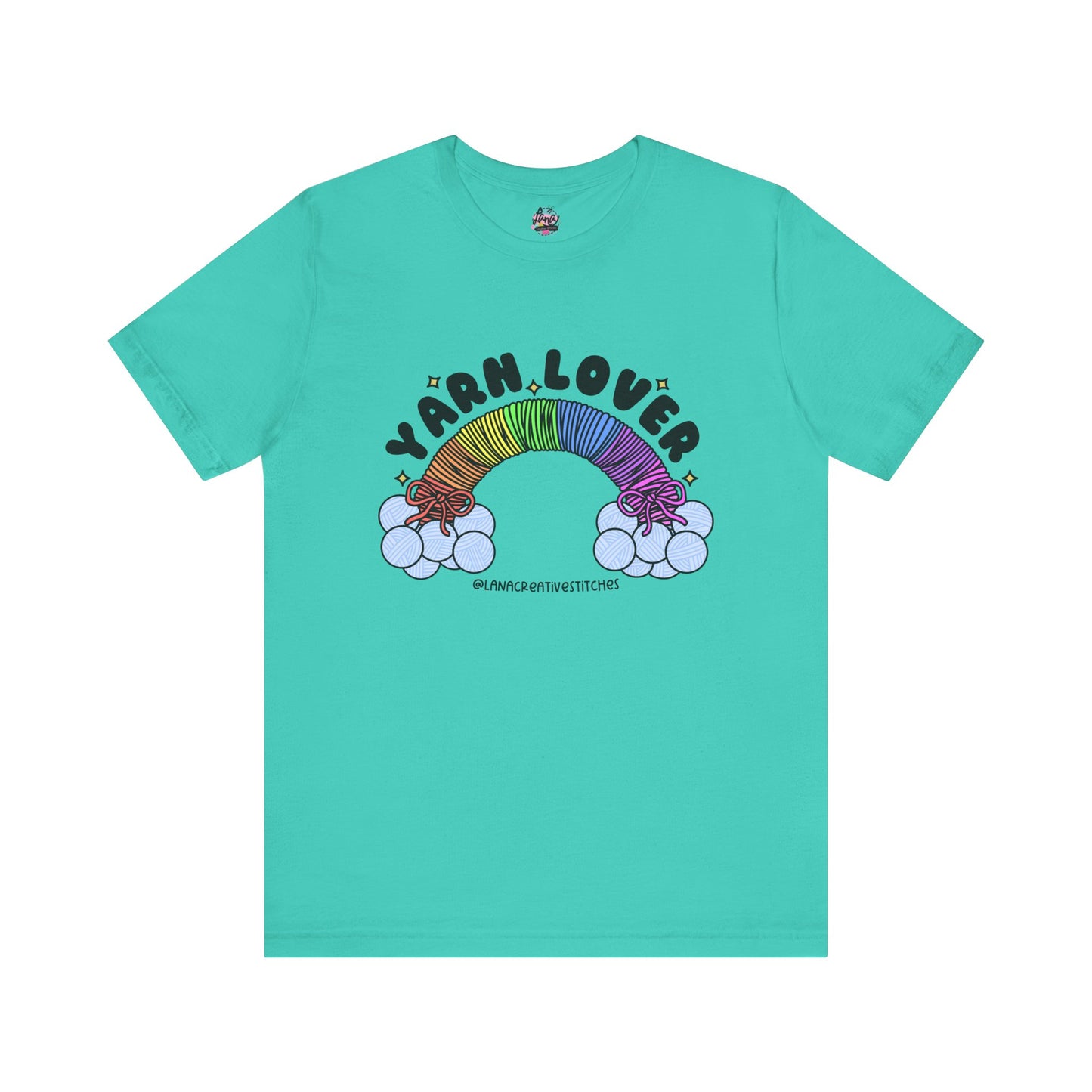 Unisex Jersey Short Sleeve Tee yarn lover tee, cotton tee, crew neck, shirt for her