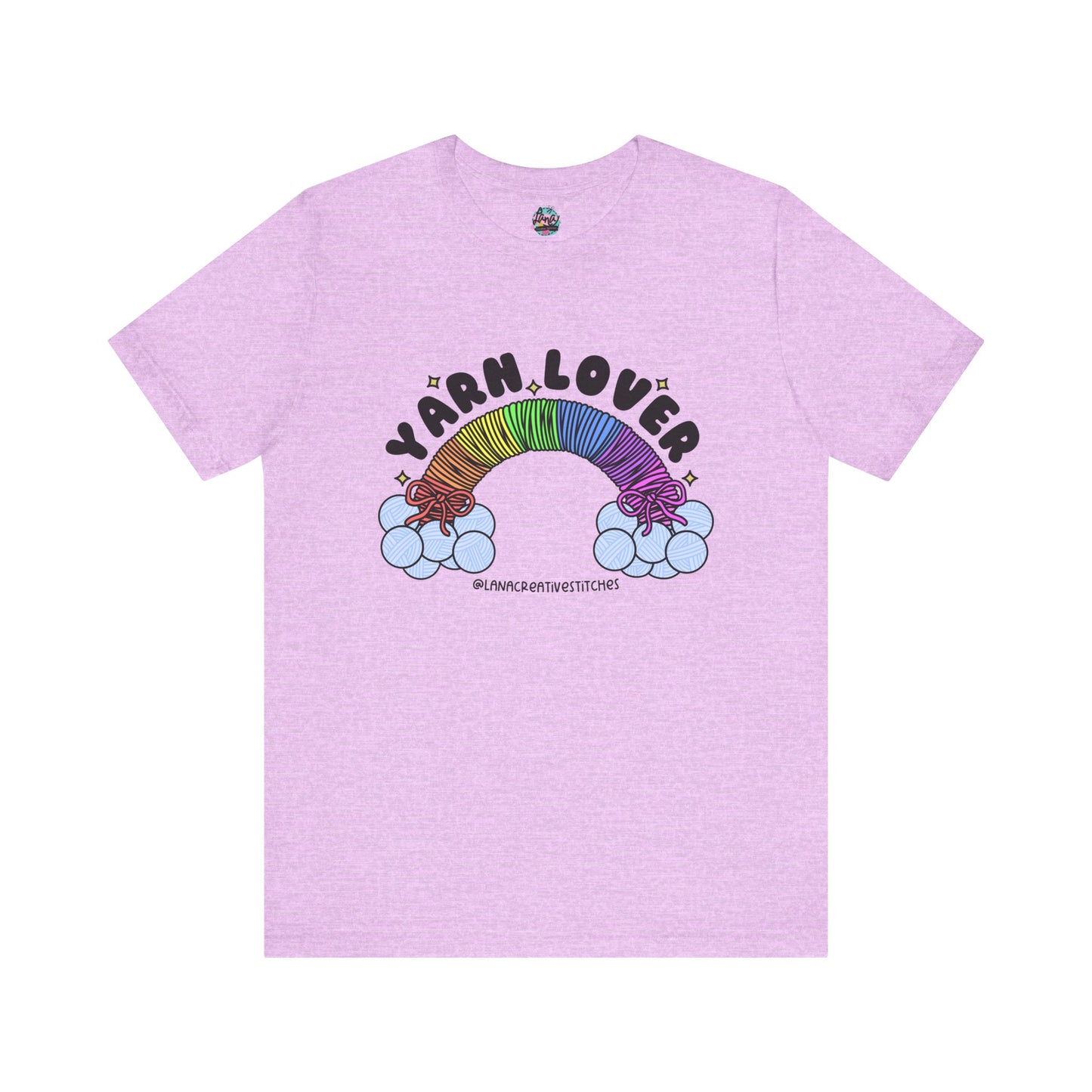 Unisex Jersey Short Sleeve Tee yarn lover tee, cotton tee, crew neck, shirt for her