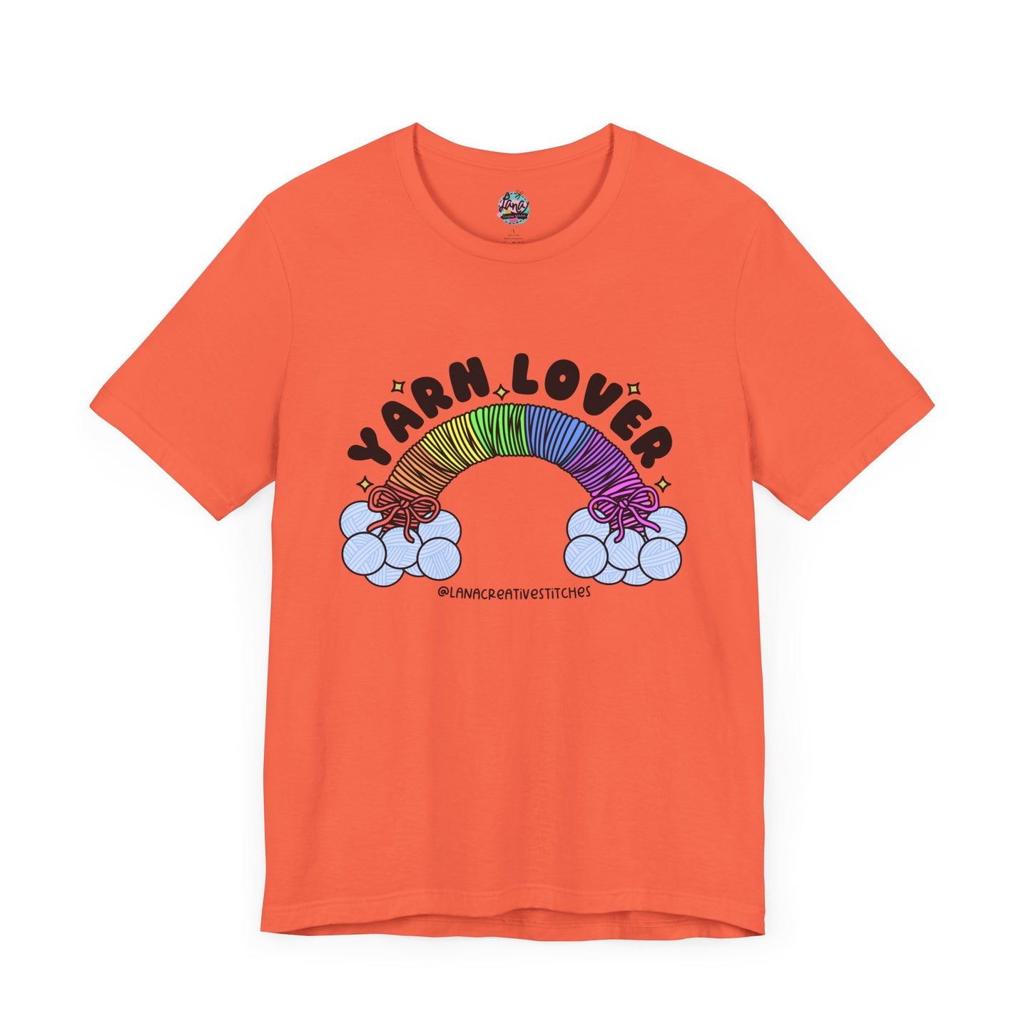 Unisex Jersey Short Sleeve Tee yarn lover tee, cotton tee, crew neck, shirt for her