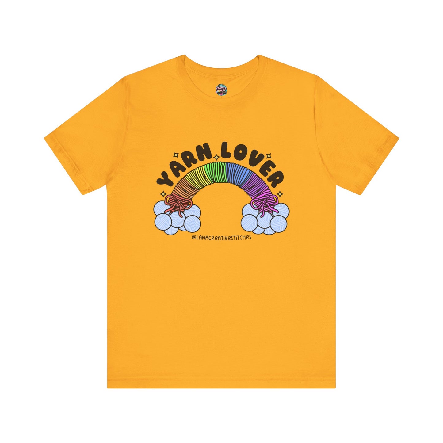Unisex Jersey Short Sleeve Tee yarn lover tee, cotton tee, crew neck, shirt for her
