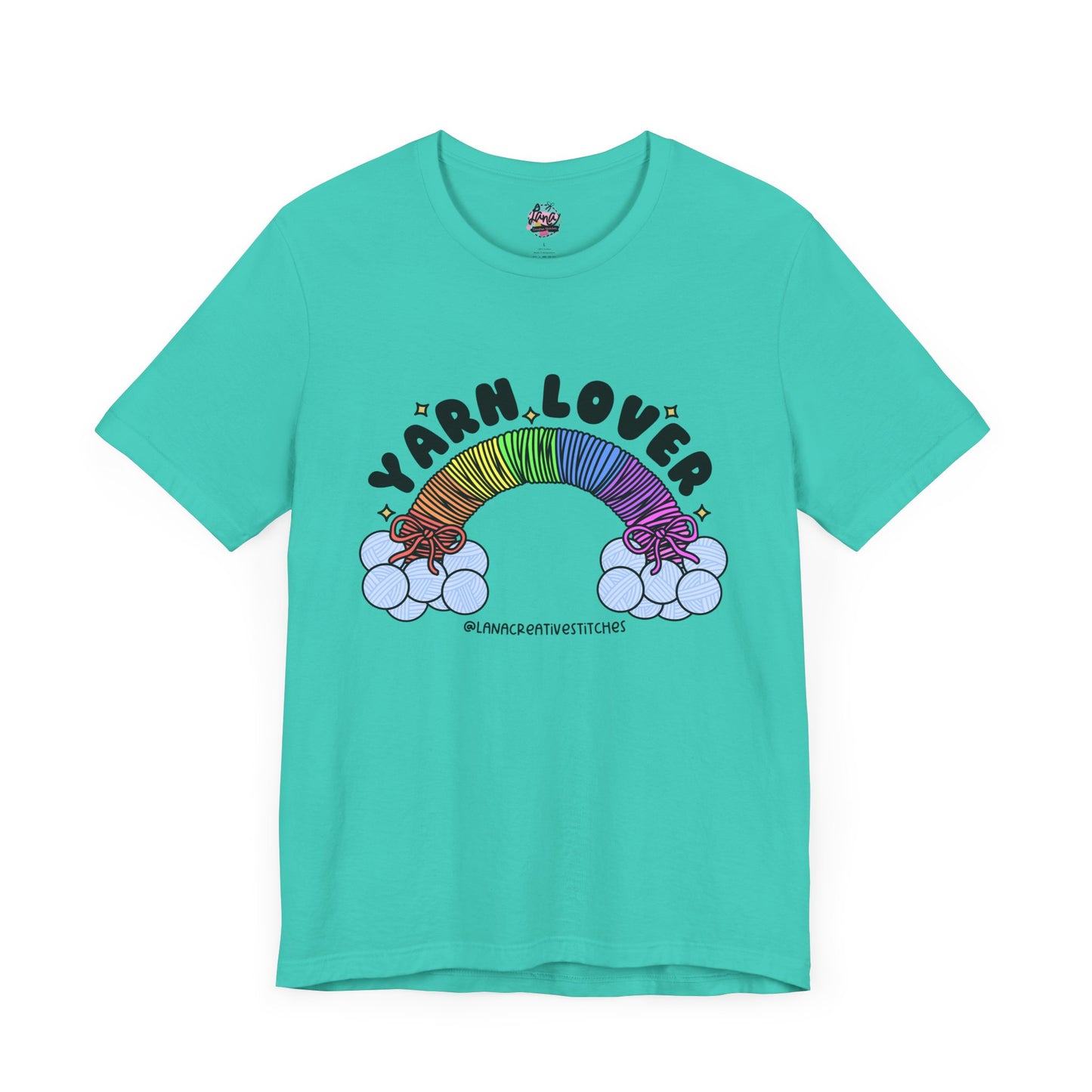 Unisex Jersey Short Sleeve Tee yarn lover tee, cotton tee, crew neck, shirt for her
