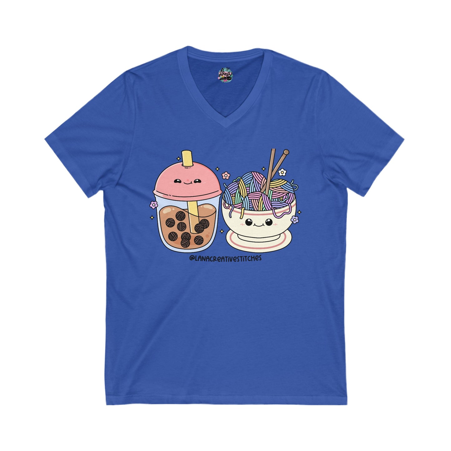 Unisex Jersey Short Sleeve V-Neck Tee| v-neck shirt | shirt for her | Bella canvas shirt | crochet merch