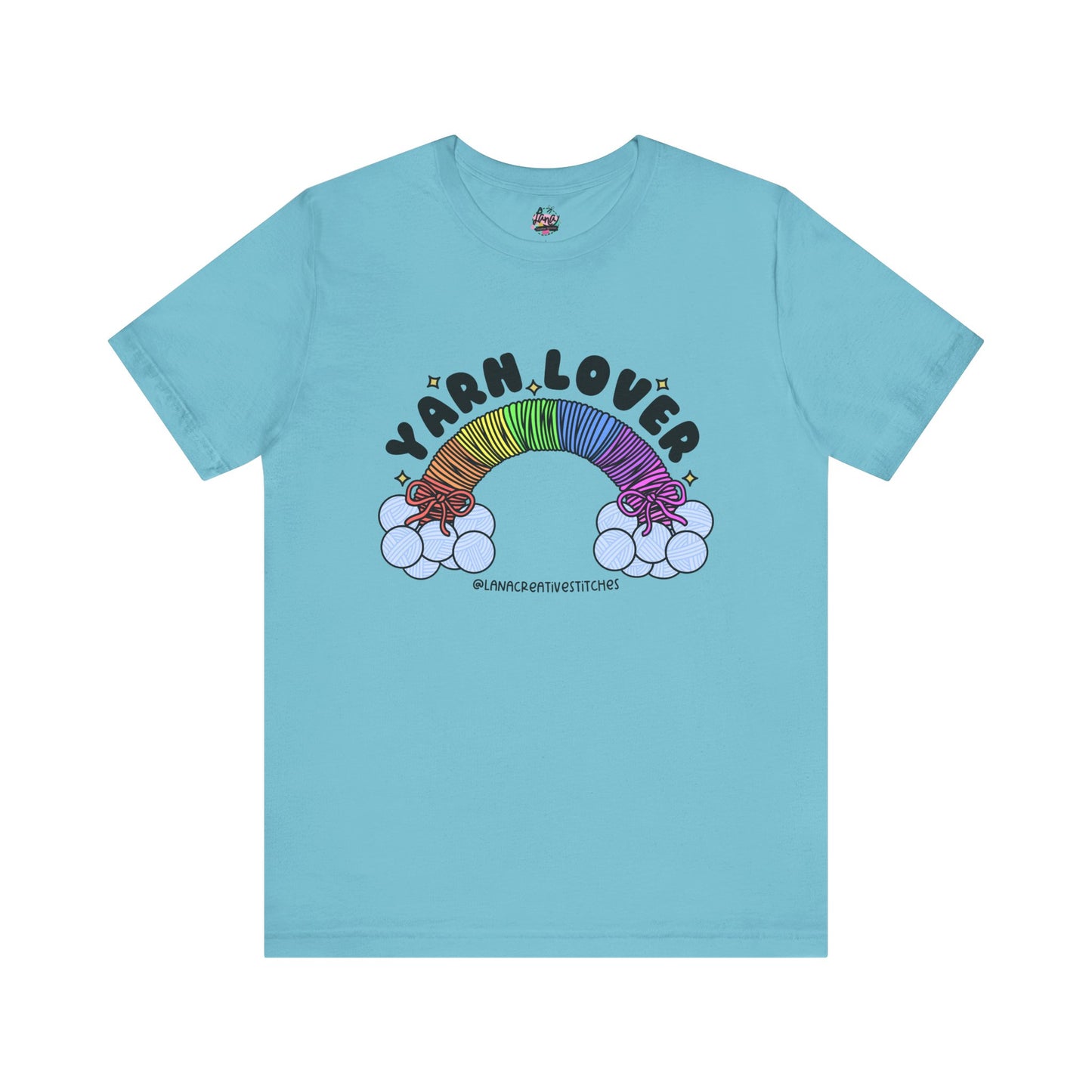 Unisex Jersey Short Sleeve Tee yarn lover tee, cotton tee, crew neck, shirt for her