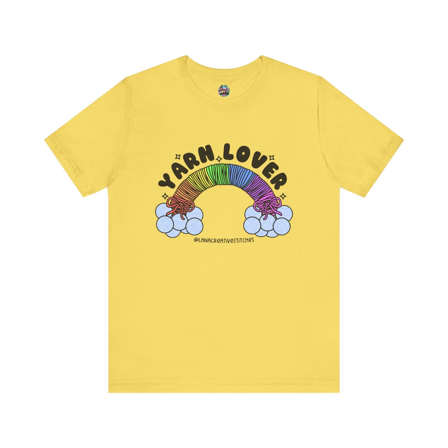 Unisex Jersey Short Sleeve Tee yarn lover tee, cotton tee, crew neck, shirt for her