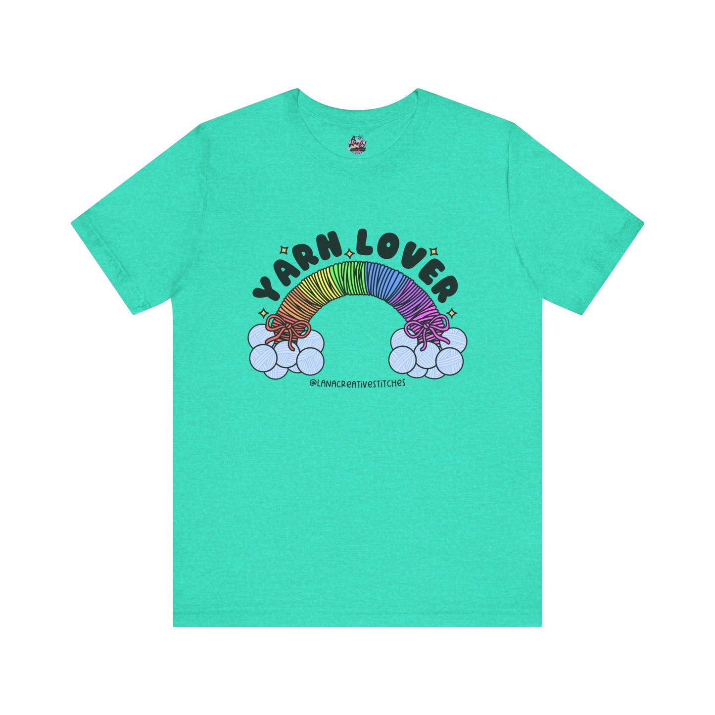 Unisex Jersey Short Sleeve Tee yarn lover tee, cotton tee, crew neck, shirt for her