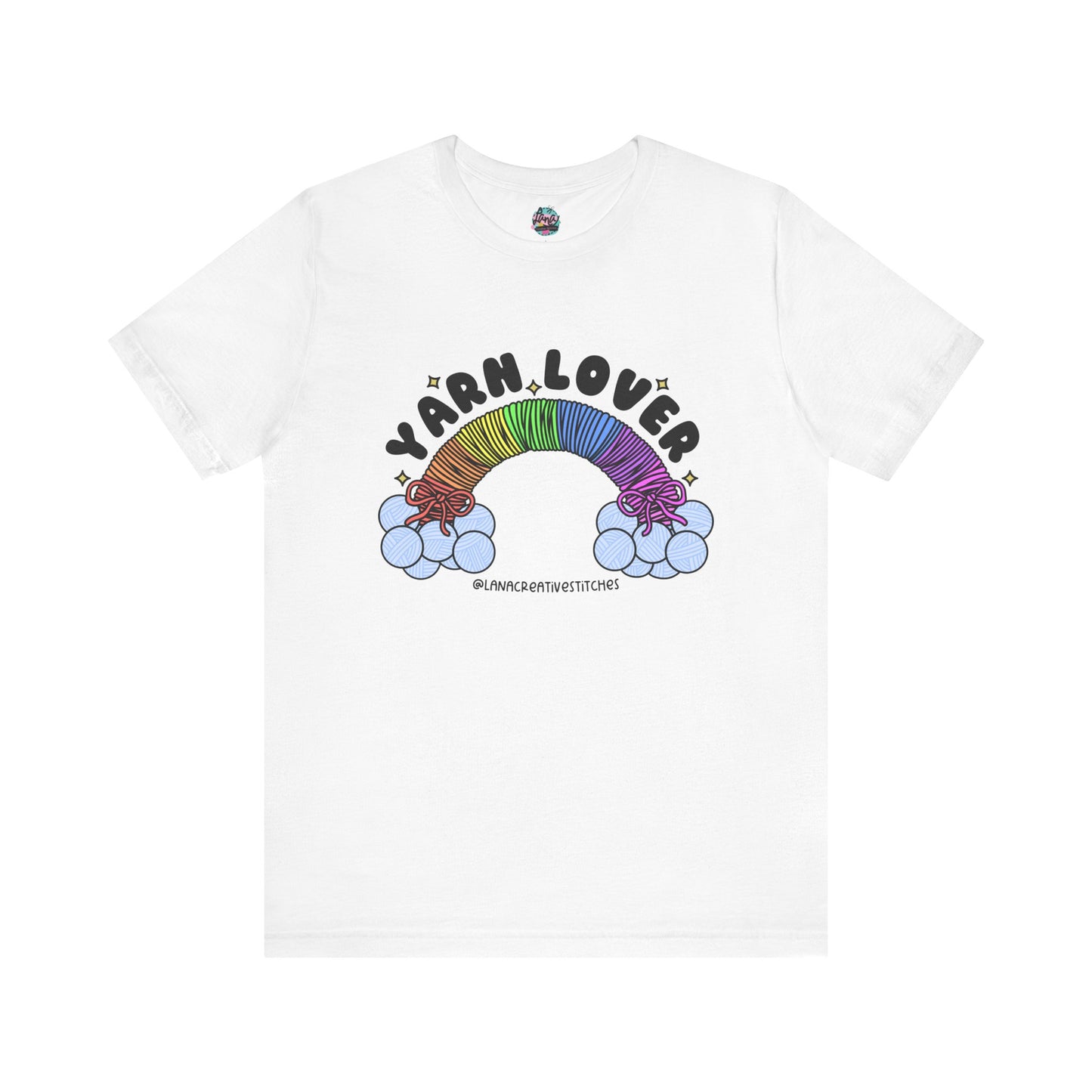 Unisex Jersey Short Sleeve Tee yarn lover tee, cotton tee, crew neck, shirt for her