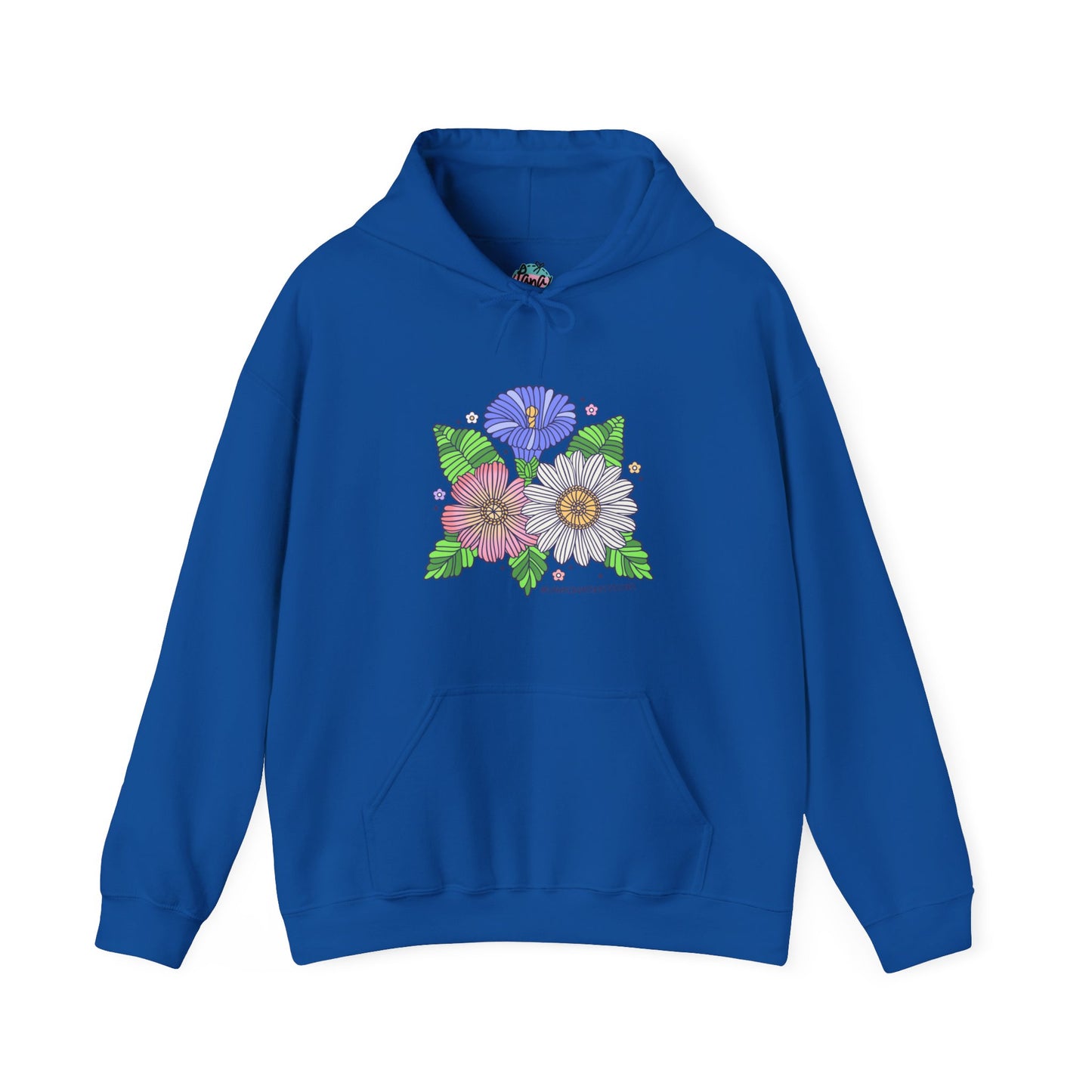 Sudadera con capucha Unisex Heavy Blend™, flor de hilo, sudadera con capucha de algodón, sudadera con capucha amante del hilo