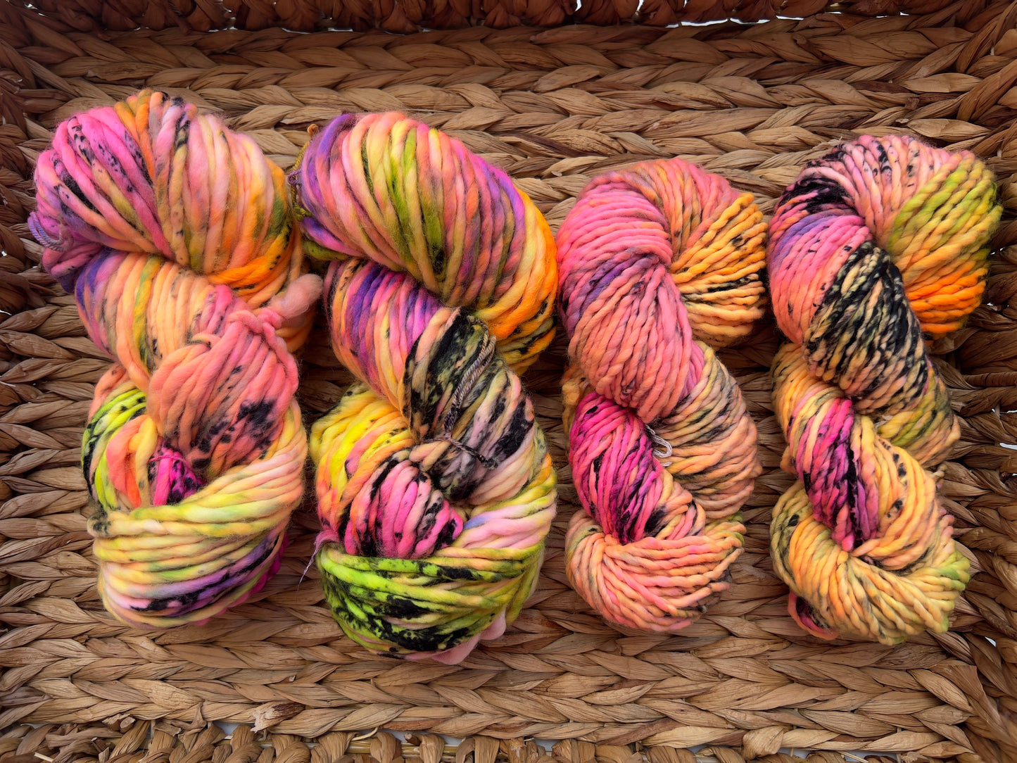 PRE-ORDER | LOVING IS A LOSING GAME | super bulky merino wool hand dye yarn | ethically sourced yarn |90 yards