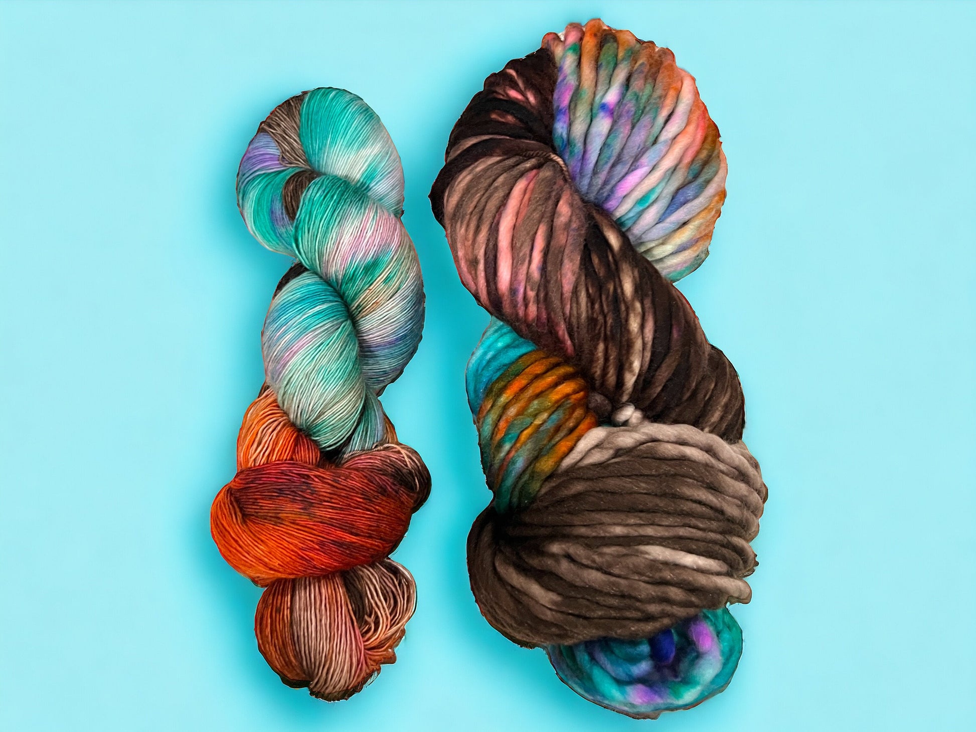 PRE-ORDER | KANAB colourway | super bulky merino wool hand dye yarn | ethically sourced yarn |90 yards | super bulky lite |