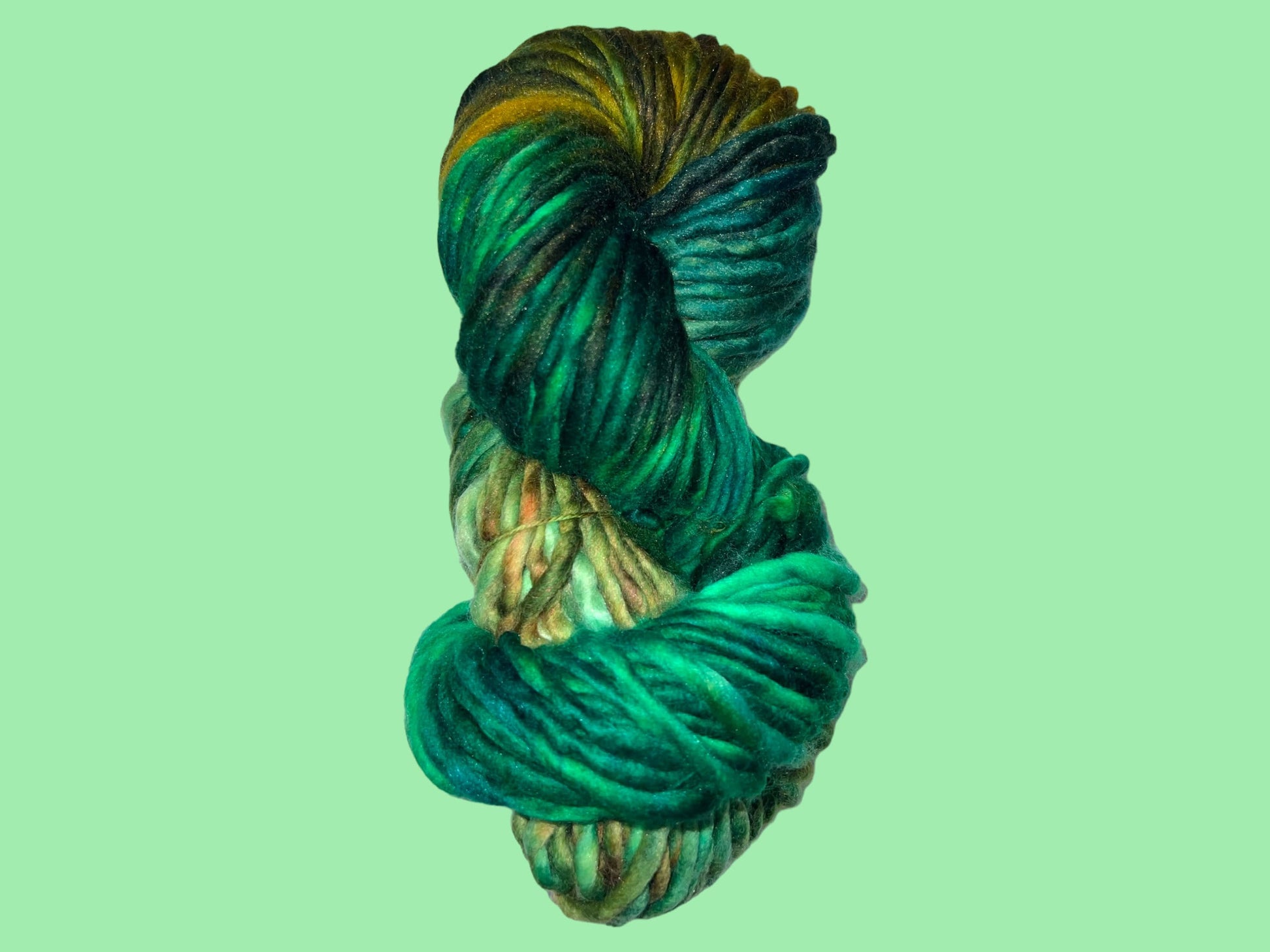 PRE-ORDER| JUNGLEMIX colourway |super bulky merino woolhand dye yarn |ethically sourced yarn |90 yards | super bulky lite | chunky yarn